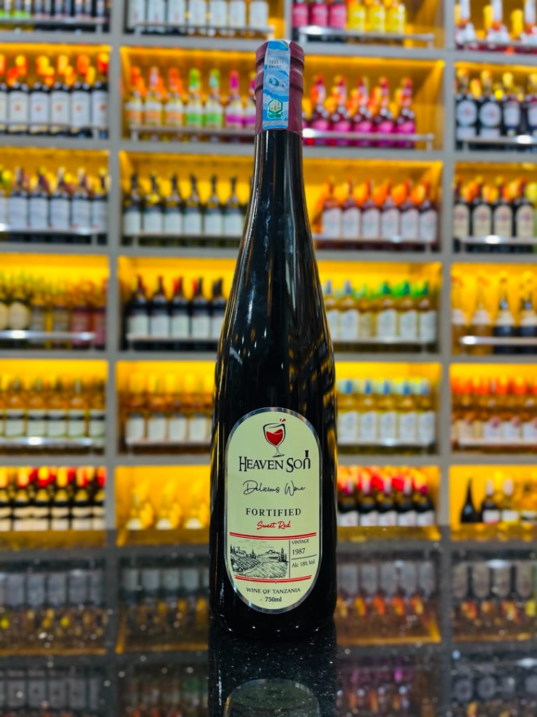 HeavenSon Fortified Sweet Red Wine 750ml